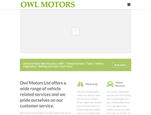 Tablet Screenshot of owlmotors.co.uk